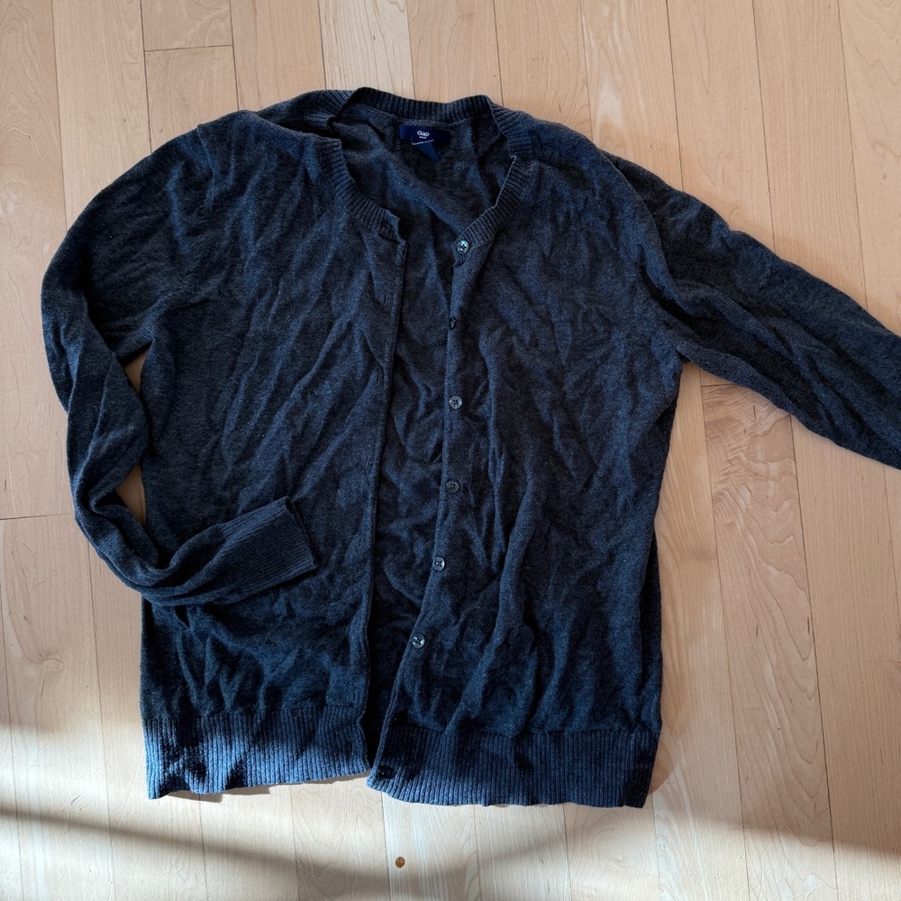 Lightweight Cotton Blend Cardigan